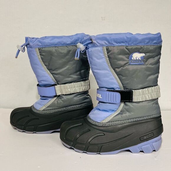 Sorel FlurrySnow Boot  Girls Size 2 - Picture 3 of 6
